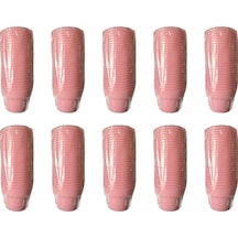 Omeyva Renkli Sert Mika Plastik Kristal Bardak - Pembe - 6 Oz / 180 Cc - 250 Adet