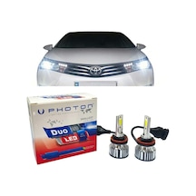 Toyota Corolla E170 Led Xenon Uzun Far Ampulü Hb3 Duo Yeni Seri Beyaz 2013-2018