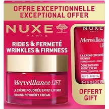 Nuxe Merveillance Lift Firming Powdery Cream 50 Ml + Night Cream 15 Ml Hediye