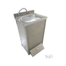 Ayak Basmalı Paslanmaz Eviye