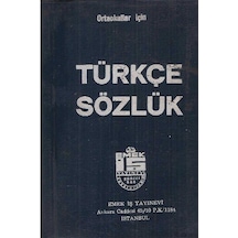 Ortaokullar İçin Türkçe Sözlük (2.El)