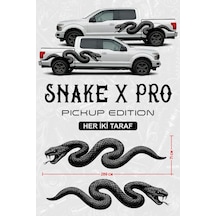Snake X Pro Pıckup Edıtıon Yan Gövde Sticker Çift - 854134308