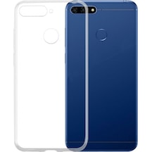 Huawei Y6 2018 Kilif Soft Silikon Seffaf Arka Kapak 272827525