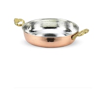 Bakır Yumurta ve Kuymak Tavası 21 CM