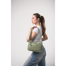 Ççs 18083 Çapraz Askılı Çanta Yeşil