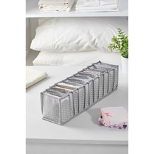 Serstil 11 Gözlü Gri Benekli Çekmece Içi Düzenleyici Organizer Small - 11 X 41 X 12 Cm