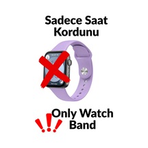 Huawei Watch Fit 3 Uyumlu Krd-11 22mm Silikon Kordon Lila