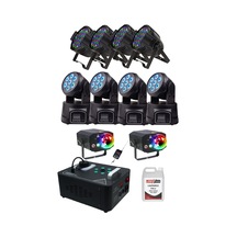 Quenlite Sahne Işık Sistemi Start Paket-6 Stand Küre Led Robot