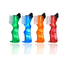 Willowhaven 2 Adet Mavi Çift Başlı Sert Kıllı Küçük Saplı Takma Diş Fırçası