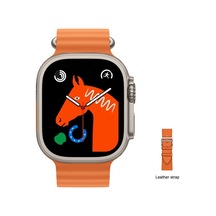 Watch 8 Ultra 49mm Amax Ultra Akıllı Nfc - Gps - Kablosuz Şarj Turuncu Kordonunu Seç