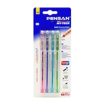 2 Adet Pensan 0,7mm My-tech Tükenmez Kalem Renkli 4'lü