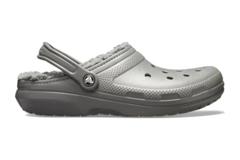 Crocs 203591-clsc Lıned 1ft-atmosphere Unisex Terlik Gri