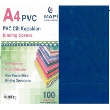 Mapi Cilt Kapağı A-4 100 Adet Lacivert