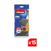 Vileda Power Inox Çelik Bulaşık Sünger 15 x 2'li