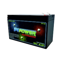 Pipower Lithium 12v6ah Bms Lityum Lifepo4 Akü Akülü Araba, Ups, Güvenlik