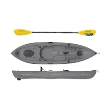 Seaflo Sf-1007 Tek Kişilik Balıkçı Kano  Gri