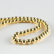 Gld-spt- Hematit Taşı 6 Mm-altın Rengi Çok renkli Gld-spt- Hematit Taşı 6 Mm-altın Rengi Çok renkli