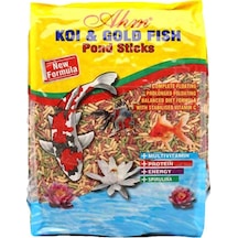 Ahm Pond Mix Sticks Koi Ve Japon Balığı Yemi Açık 50 Gr Renkli