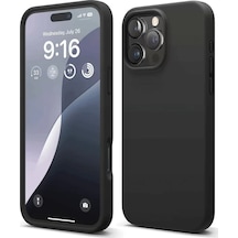Newface Apple İphone 16 Pro Max Kılıf First Silikon - Siyah