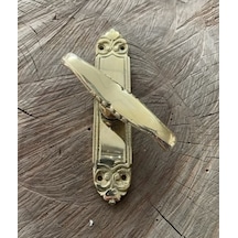 Dmr Gold Sarı Ahşap Pencere Kolu Pirinç Ahşap Pencere Mandalı