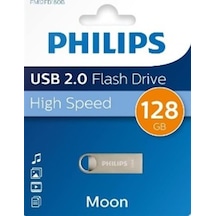 Fm12fd160b/00 128gb Moon Klasik Gümüş Usb 2.0 Metal Flash Bellek -