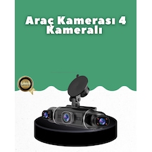 Zenvia 1080p 4 Kanallı Araç Kamerası Gps + Wifi + G Sensör Destekli Znv2026