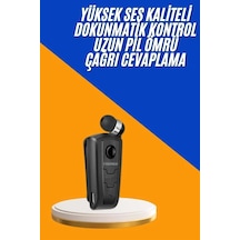 Mey İthalat Mikrofonlu Makaralı Bluetooth Kulakiçi Kulaklık Android Ve İos Uyumlu Diğer