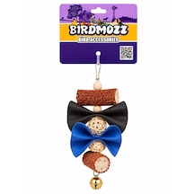 Birdmozz Premium Mısır Koçanlı Fiyonklu Kuş Oyuncağı