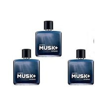 Avon Musk+ Intense Erkek Parfüm EDT 3 x 75 ML