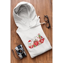 Grinch Yeni Yıl Kapşonlu Sweatshirt 001