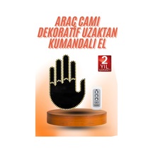 Kumandalı El Led Araba İçi 4 Farklı Mod El Orta Parmak Led Mh-hs6437-4684