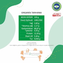 Soul Kitchen Organik Tarhana 250gr İlave Tuzsuz