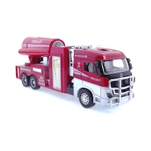 Die Cast Model Çek Bırak Turbo Jet İtfaiye Kamyonu