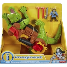 Imaginext Yürüyen Timsah ve Korsan  Hook  Dhh63
