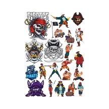 Korsan Sticker Set 6 20 Parça Telefon, Tablet, Defter, Laptop Sticker