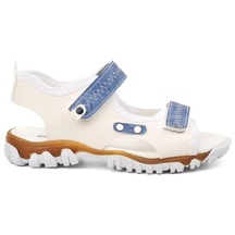 Şiringenç Beyaz Kot Mavi Erkek Çocuk Sandalet 001
