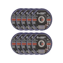Metal Kesme Taşı 10 Adet 115x6x22mm Taşlama Dayanıklı Yüksek Performanslı Uzun Ömürlü Kesici Disk