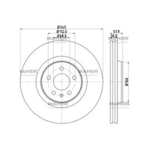 Bzt Fren Diski A6 / A7 / Q5 10