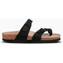 Terlik Kadın Dublın G104379 Genuins Vegan Black Vegan Black Siyah