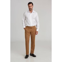 Bisse Erkek Dokuma Klasik Pantolon Oranj Ppnk23ynos001 D22 Turuncu