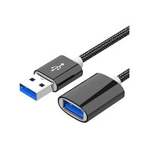 Yüksek Hızlı Usb 3.0 Örgülü Uzatma Kablosu - 50 Cm Al2865 Standart