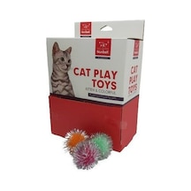 Nunbell Parlak Top Kedi Oyuncağı 1 Tane