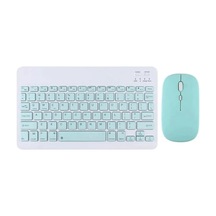 Kyb71 Kablosuz Türkçe Q Klavye Mouse Set - Açık Yeşil Diğer