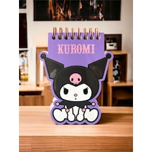 Süslü Kromi Not Defteri Kuromi 1 Adet Çok Renkli
