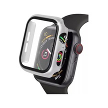 Watch 41mm Camlı Kasa Ekran Koruyucu - Gümüş