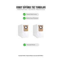Robot Vacuum 5 Ov31gl İle Uyumlu 2'li Toz Torbası 17.0