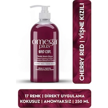 Omega Plus Bad Girl Vişne Kızılı Amonyaksız Renkli Saç Boyası 250ml