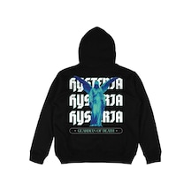 Adrift Histeria Siyah Oversize Unisex Kapüşonlu Sweatshirt Hoodie Siyah Adrift Histeria Siyah Oversize Unisex Kapüşonlu Sweatshirt Hoodie Siyah