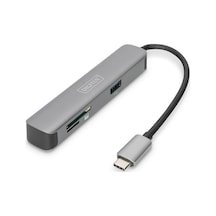 Digitus Da-70891 Usb Type C To Hdmı 2x Usb Sd Microsd Docking Station