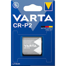 Varta Professional Litium Cr-p2 6v Battery 6204